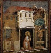 GIOTTO di Bondone Miracle of the Crucifix painting